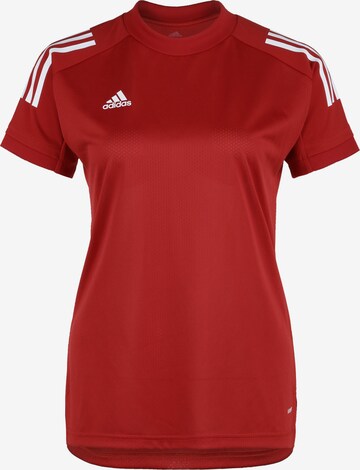 Haut de sport 'Condivo' ADIDAS SPORTSWEAR en rouge : devant