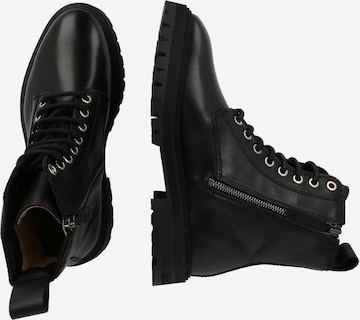 ROYAL REPUBLIQ Lace-Up Ankle Boots 'Downtown' in Black