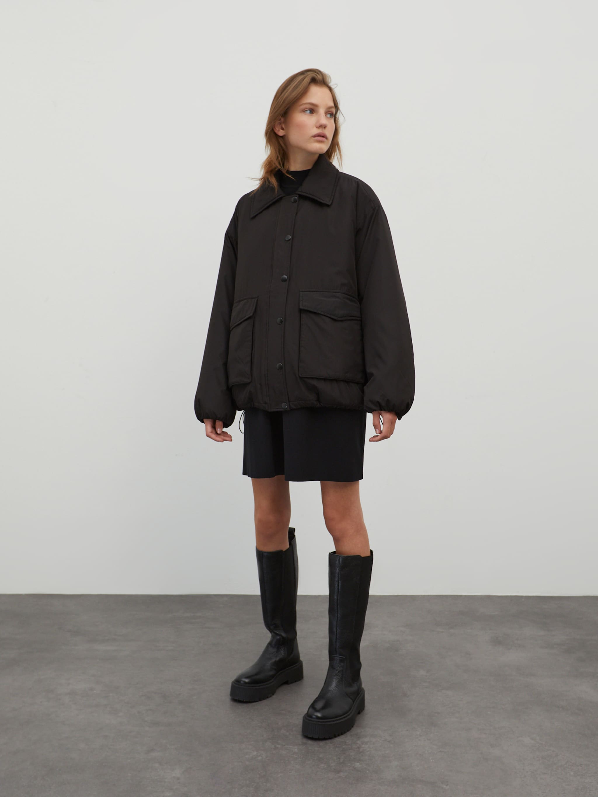 EDITED Producten Tussenjas 'Lennox' Zwart