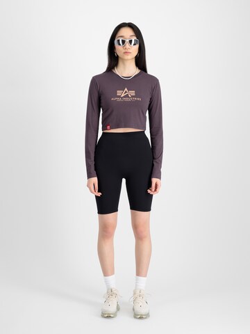 ALPHA INDUSTRIES Koszulka w kolorze fioletowy