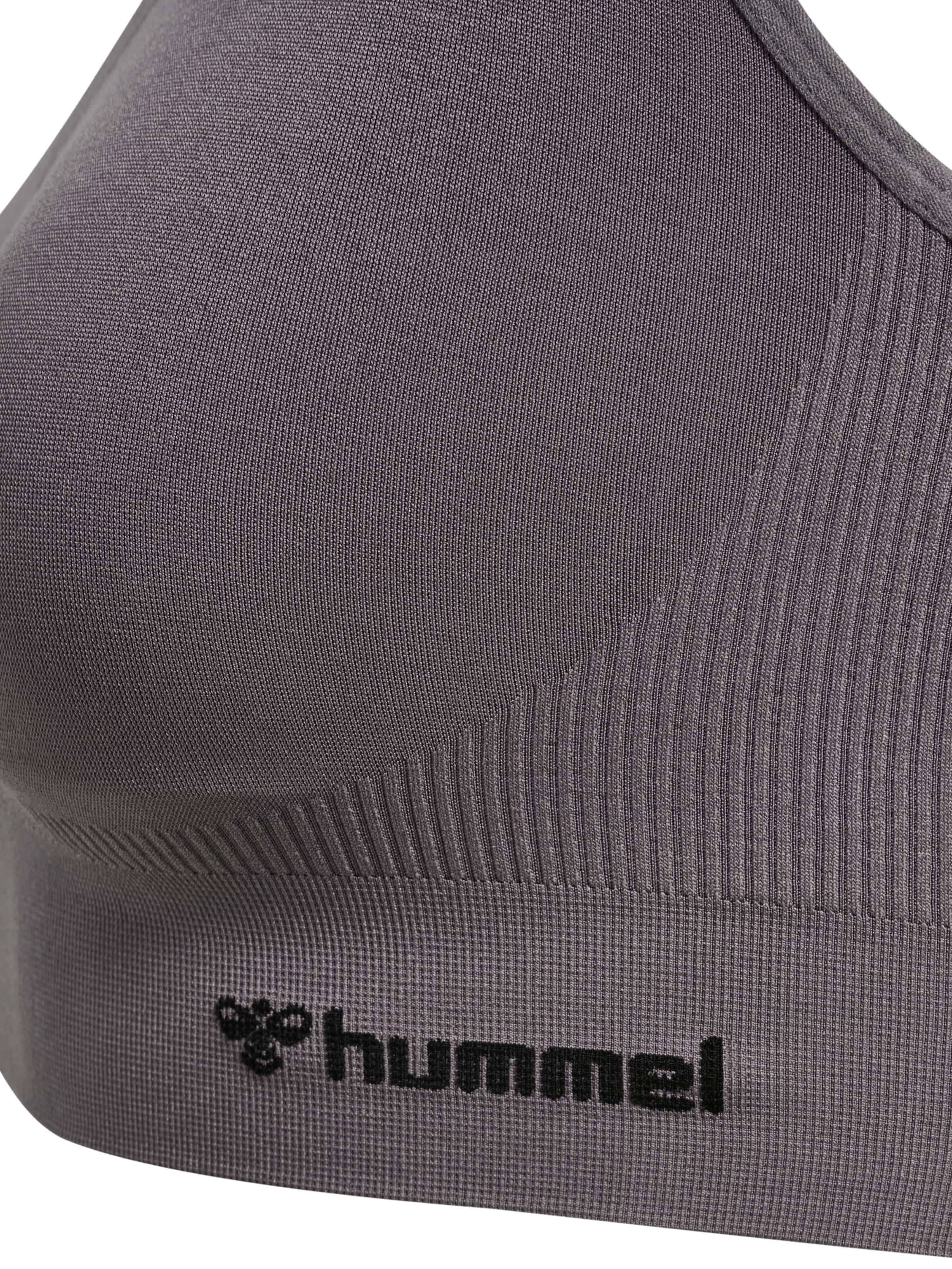 Hummel Bustier Sports-BH i grå