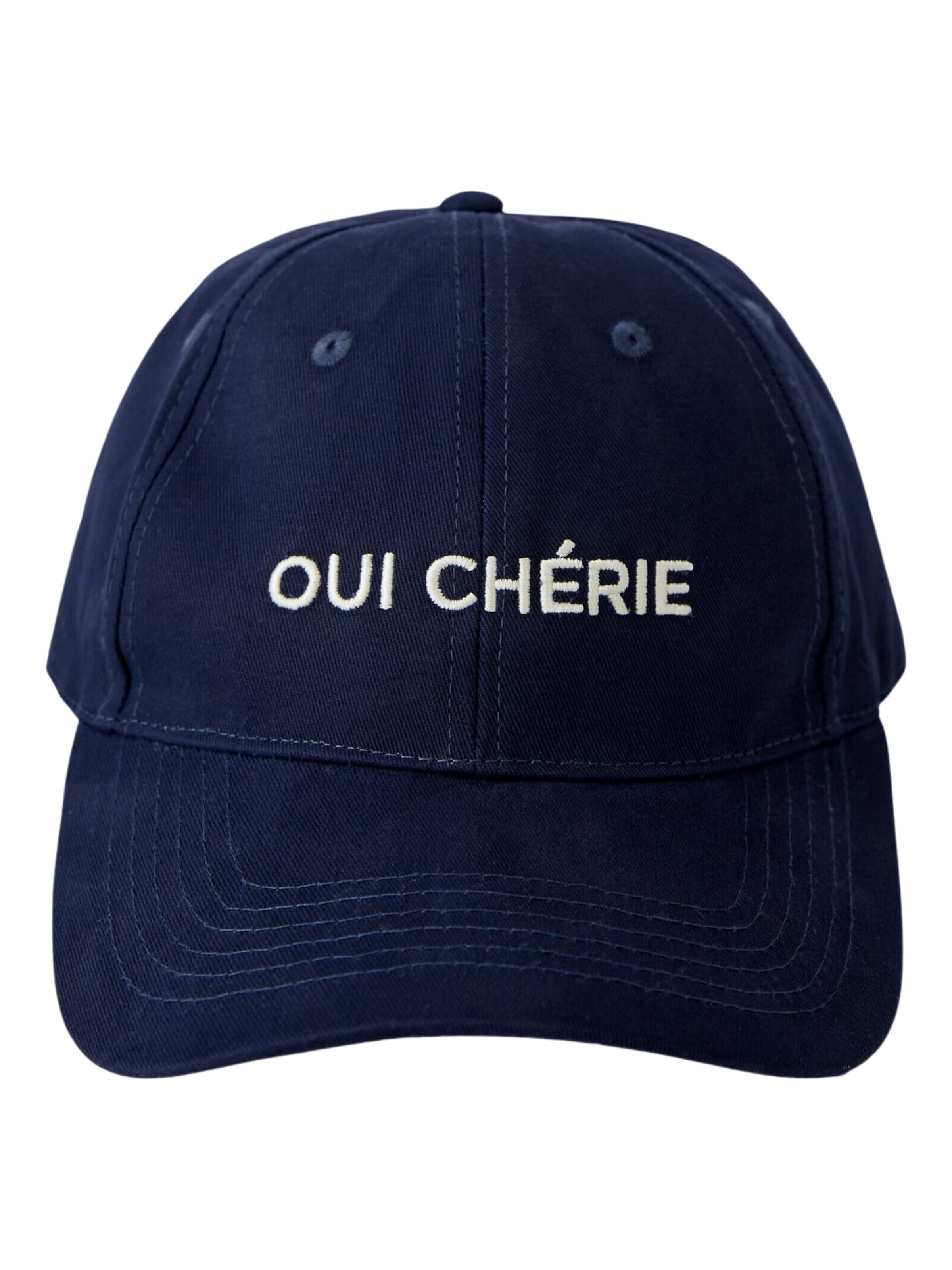 OUI Cap in Blau: Vorderseite