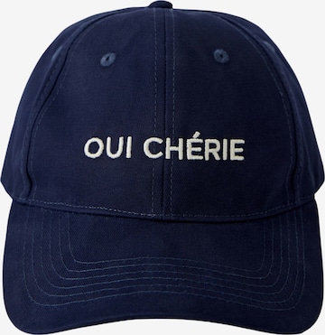 OUI Cap in Blau: Vorderseite