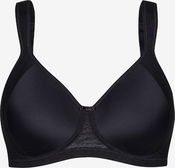 SUSA Minimiser Bra 'Milano' in Black: front