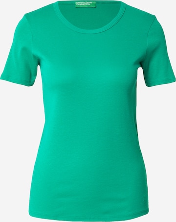 UNITED COLORS OF BENETTON Majica | zelena barva: sprednja stran