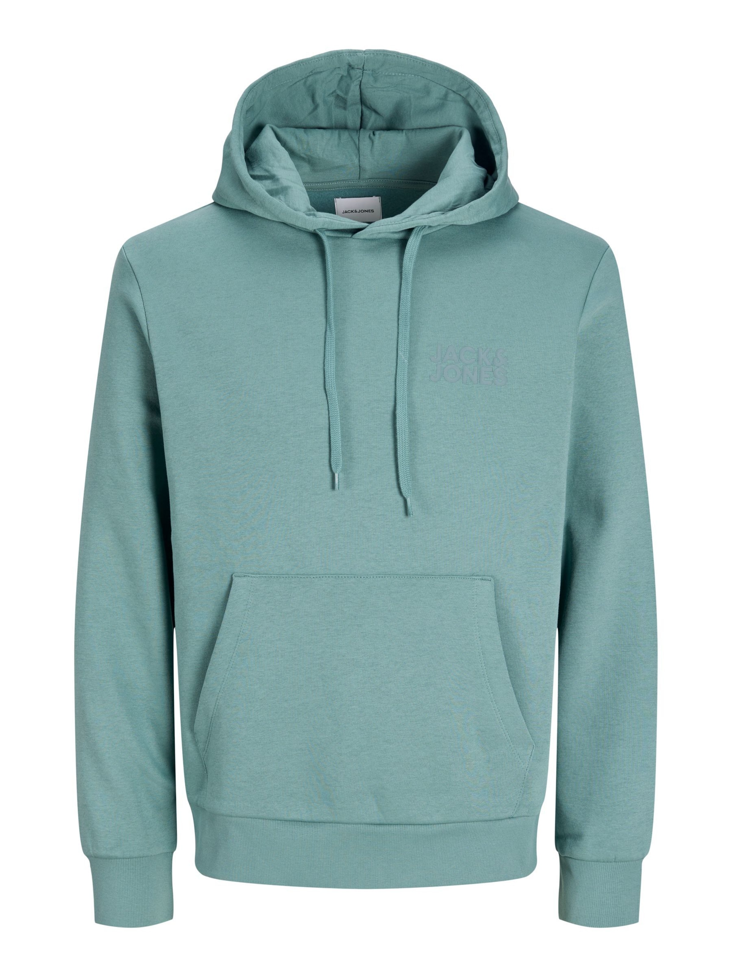 JACK & JONES Свитшот в Зеленый: спереди