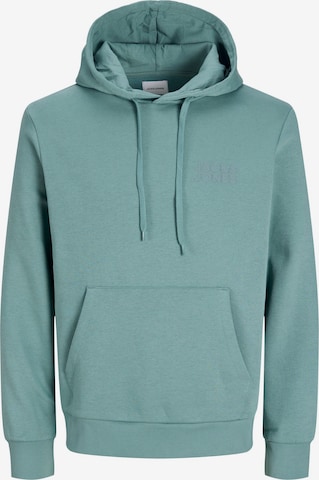 JACK & JONES Mikina – zelená: přední strana