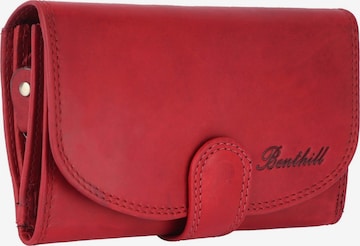 Benthill Wallet in Red: front