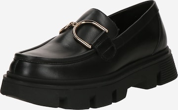GEOXSlip On cipele 'D VILDE' - crna boja: prednji dio