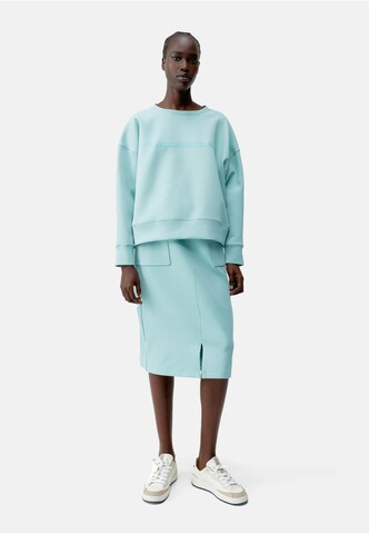 Born Living Yoga Sweatshirt 'Maia' in Blau: Vorderseite