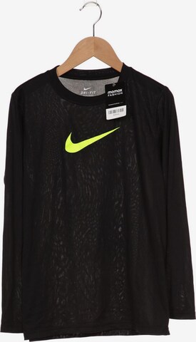 NIKE Langarmshirt L in Schwarz: predná strana