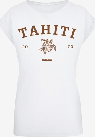 F4NT4STIC Shirt 'Tahiti' in White: front