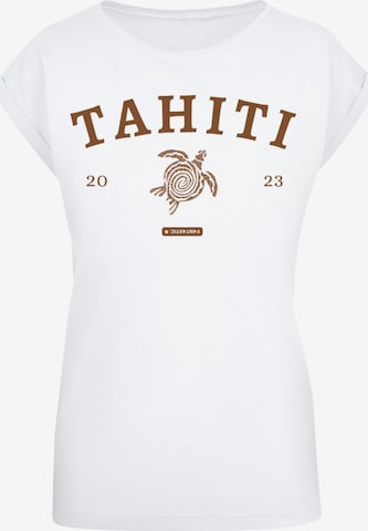 F4NT4STIC T-Shirt 'Tahiti' in Weiß: predná strana
