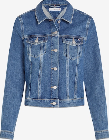 TOMMY HILFIGER Between-Season Jacket 'Melany' in Blue: front