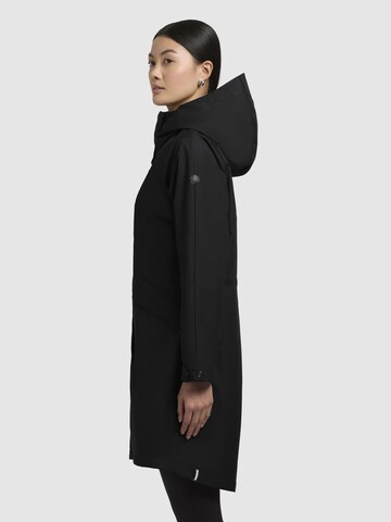 Cappotto di mezza stagione ' YEAL ' di khujo in nero
