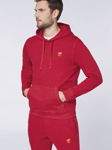 Polo Sylt Sweatshirt in Red