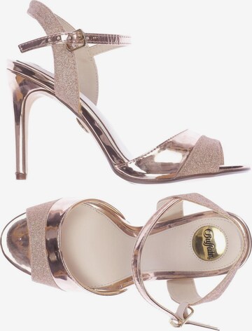 Buffalo London Sandals & High-Heeled Sandals in 37 in Gold: front