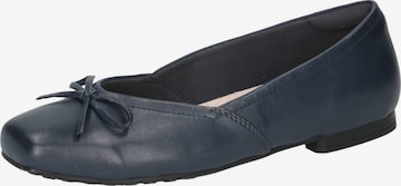 Ballerines CAPRICE en bleu : devant