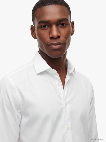 TOMMY HILFIGER Slim Fit Hemd in Weiß