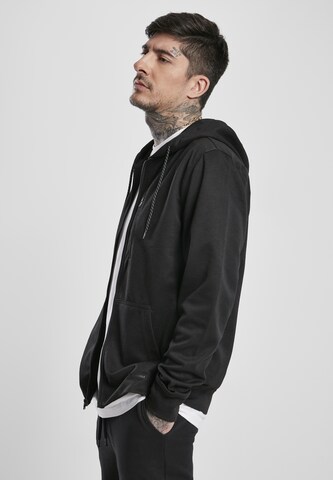 SOUTHPOLE Zip-Up Hoodie in Black