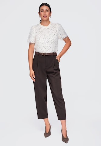 Ombre Blouse in Beige