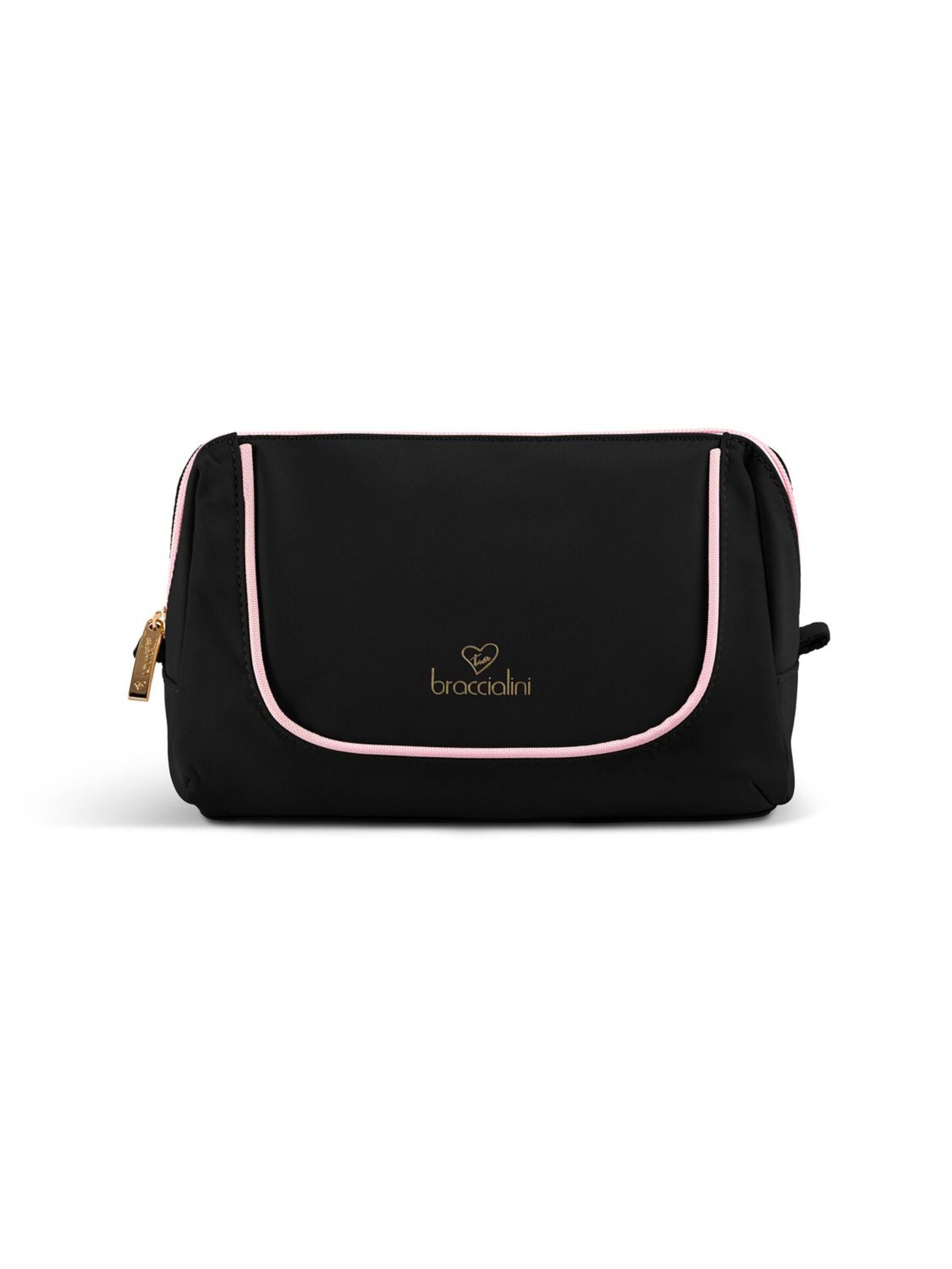 Braccialini Kosmetiktasche 'Milly'‌‌‌‌‌‌‌‌ in Schwarz: Vorderseite