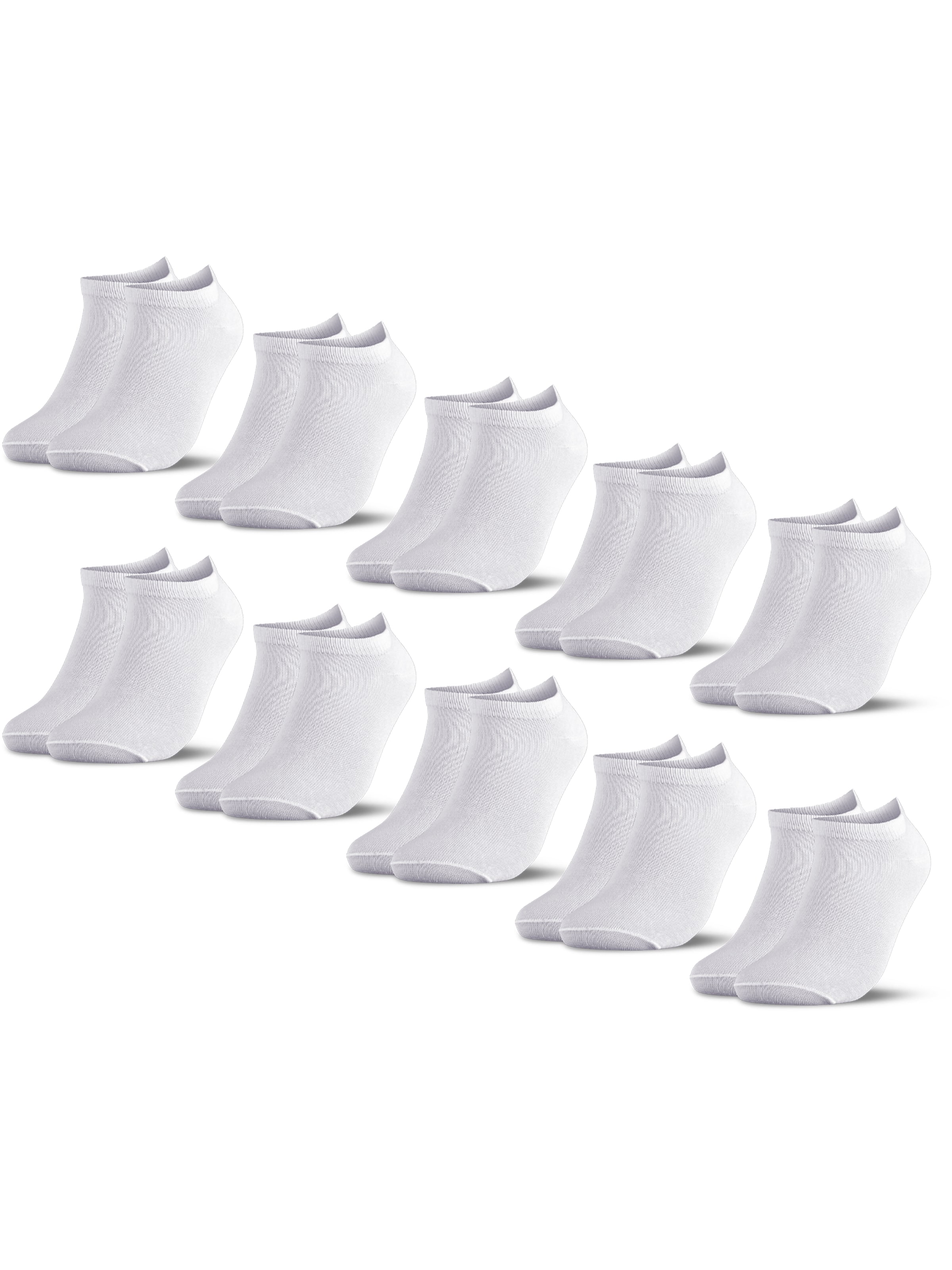 Occulto Socken 'Mikl'‌‌‌‌‌‌ in Weiß: Vorderseite