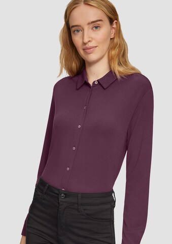 s.Oliver BLACK LABEL Shirt in Lila