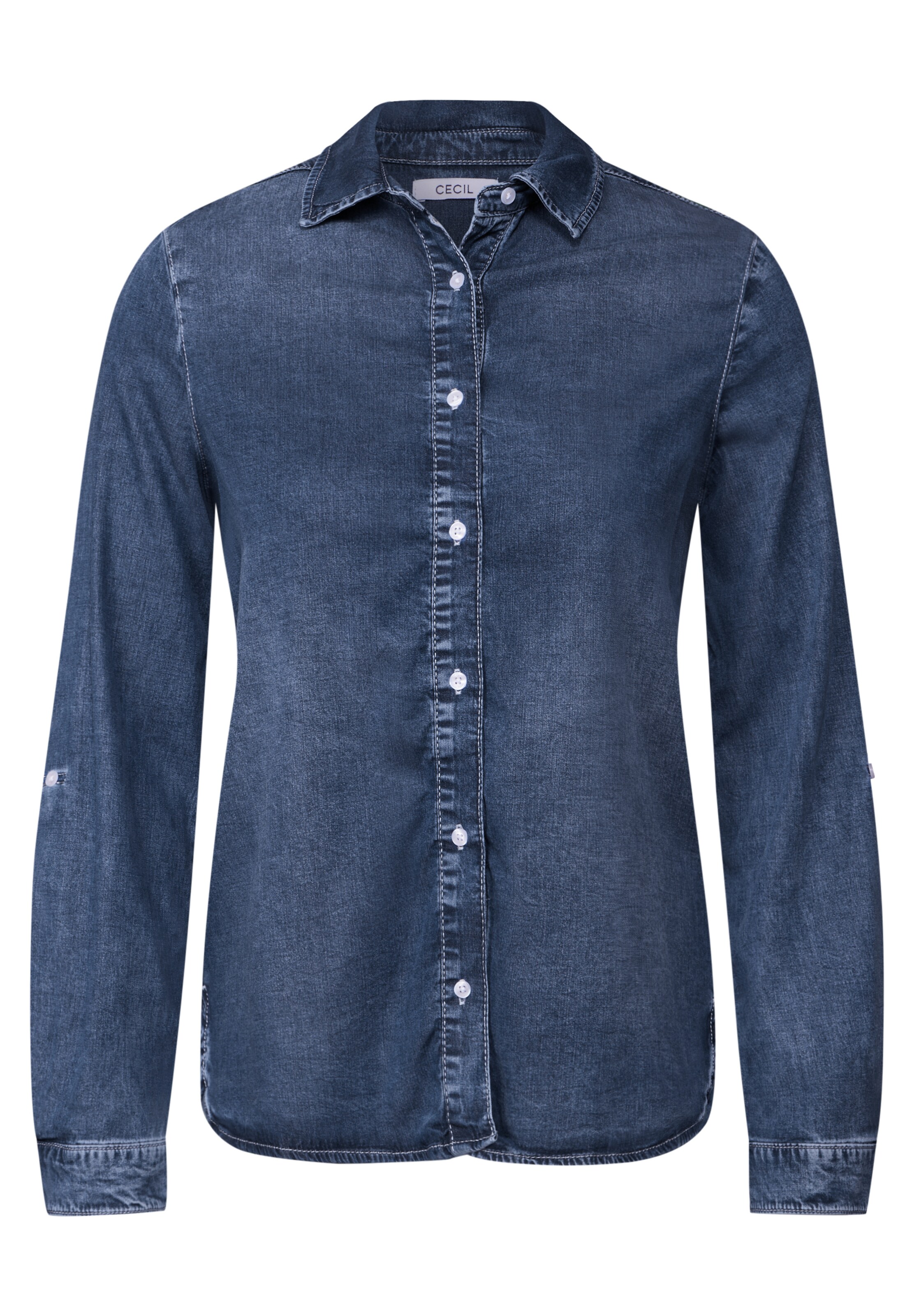 CECIL Bluse in Blau: Vorderseite