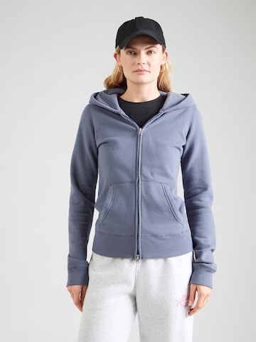 HOLLISTER Ζακέτα φούτερ σε μπλε: μπροστά