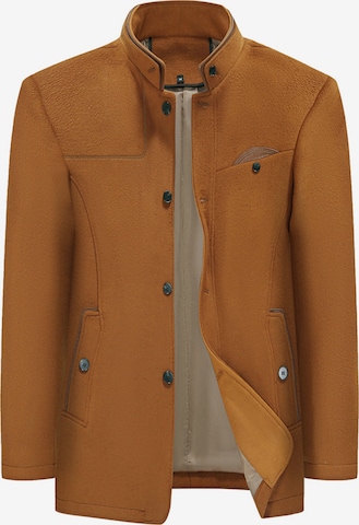 Youthup Winter Coat in Brown: front