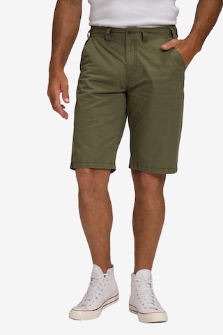 Regular Pantalon chino STHUGE en vert