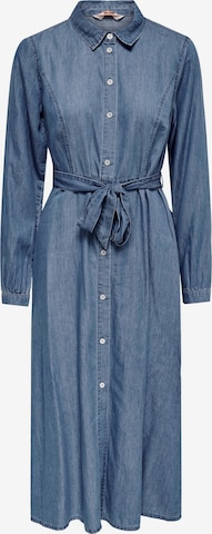 ONLY Shirt Dress 'BEA' in Blue: front