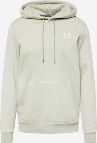 UNDER ARMOUR Athletic Sweatshirt 'Essential' in Green: front