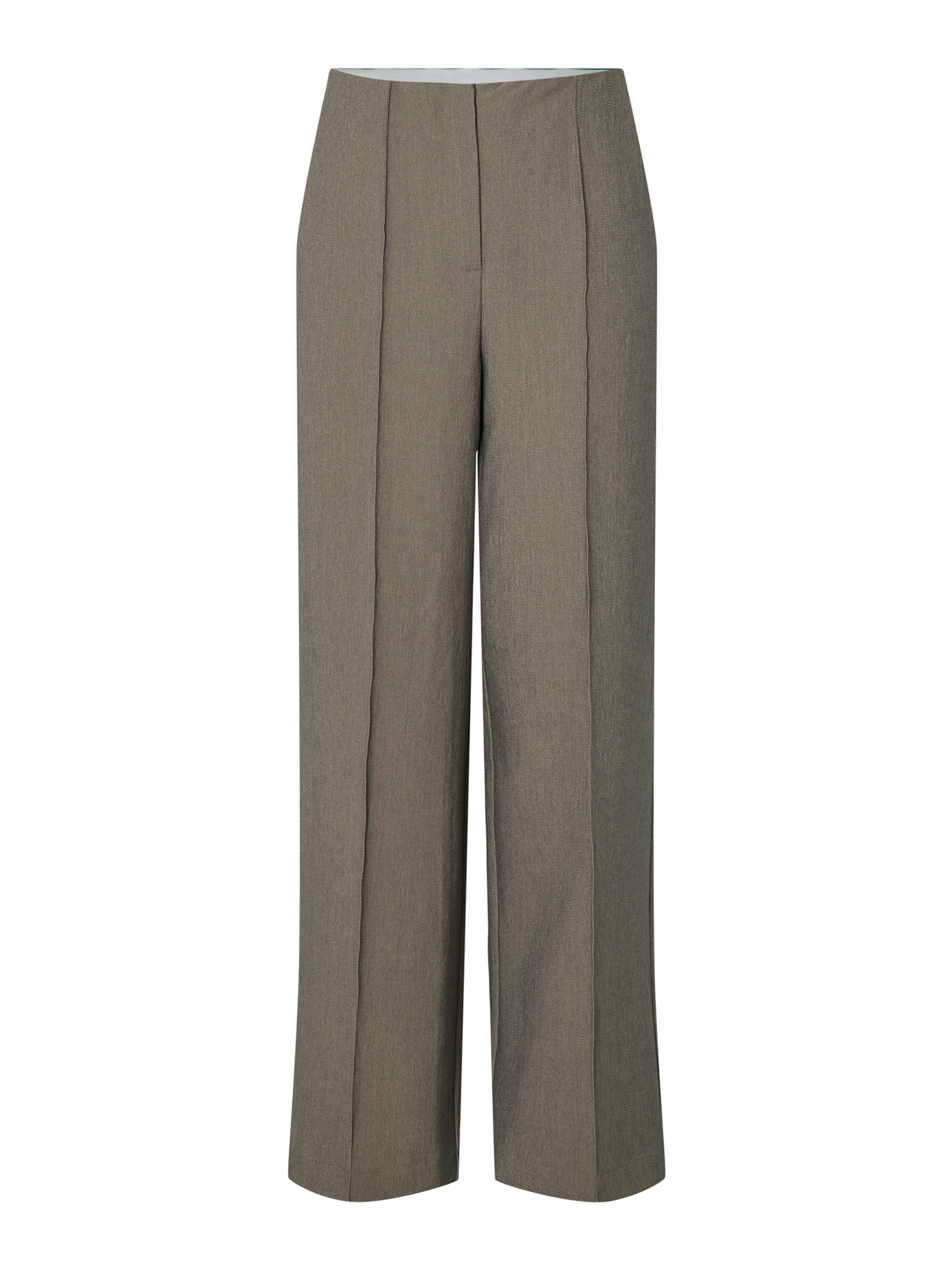 YAS Loosefit Παντελόνι 'YASREEMAJ' σε γκρι: μπροστά