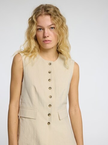 SELECTED FEMME Vest 'SLFIluna' in Beige