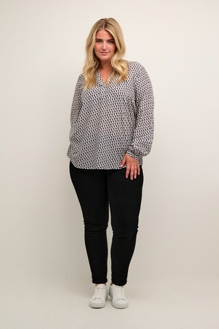 KAFFE CURVE Blouse in Mixed colours