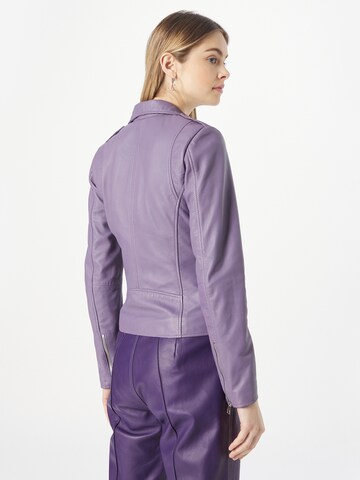 Goosecraft Between-Season Jacket 'Julia' in Purple