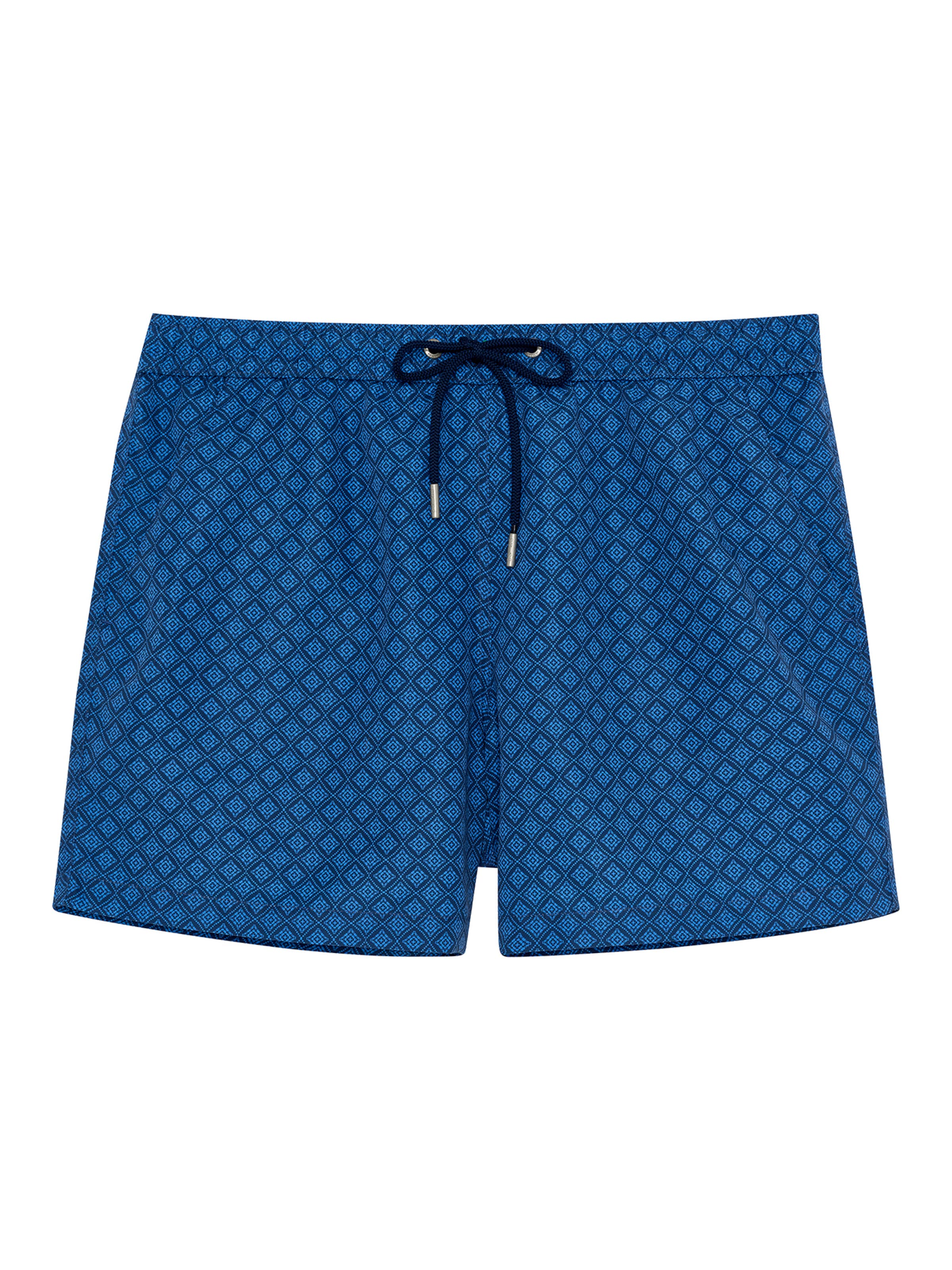 HOM Badeshorts ' Beach Boxer Hendaye ' in Blau: Vorderseite