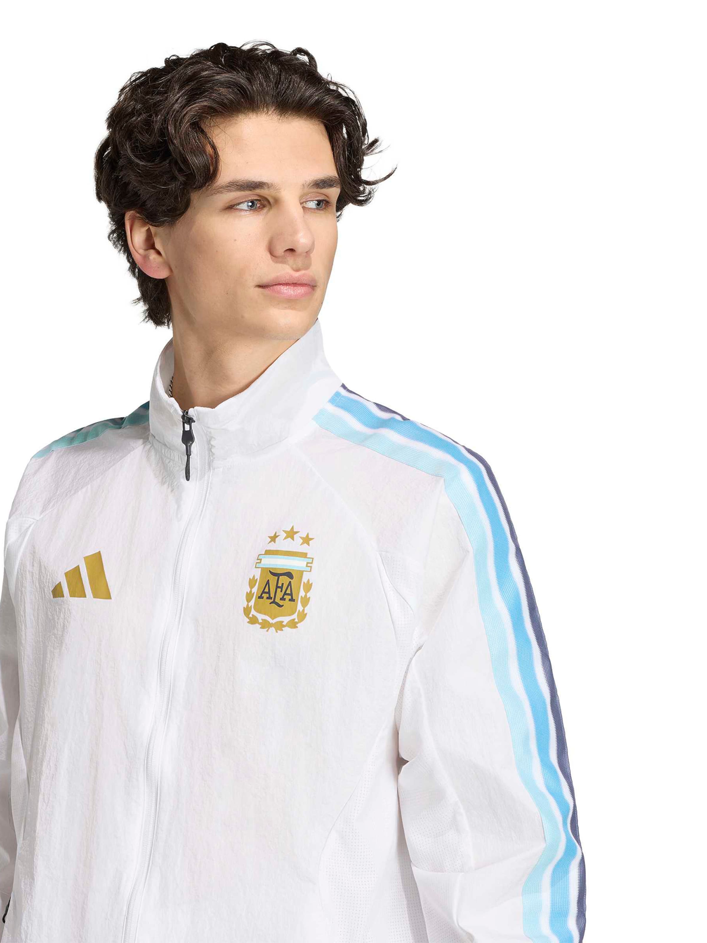ADIDAS PERFORMANCE Urheilutakki 'Argentinien Anthem' värissä valkoinen