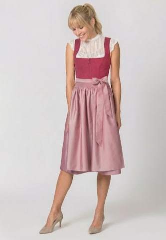 STOCKERPOINT Dirndl 'Marcy' in Rot: Vorderseite