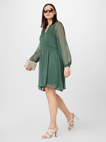 ABOUT YOU Curvy Shirt Dress 'Rea' in Green