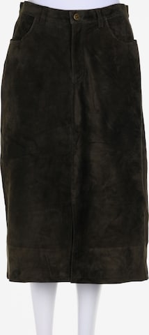 SEATTLE SUEDE Skirt in M in Green: front