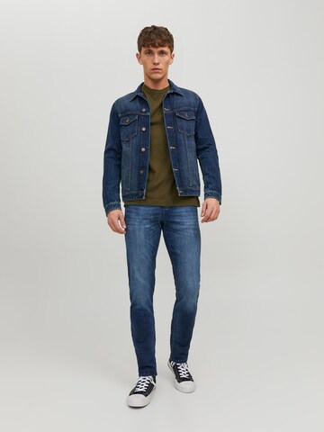 JACK & JONES Skinny Jeans 'Glenn Fox' in Blau