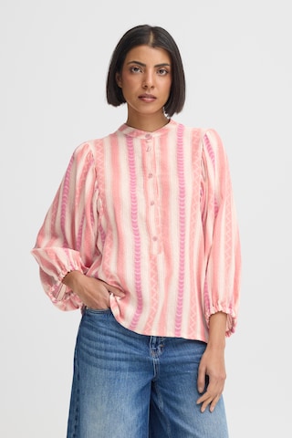 Pulz Blouse 'PZBetty' in Roze: voorkant