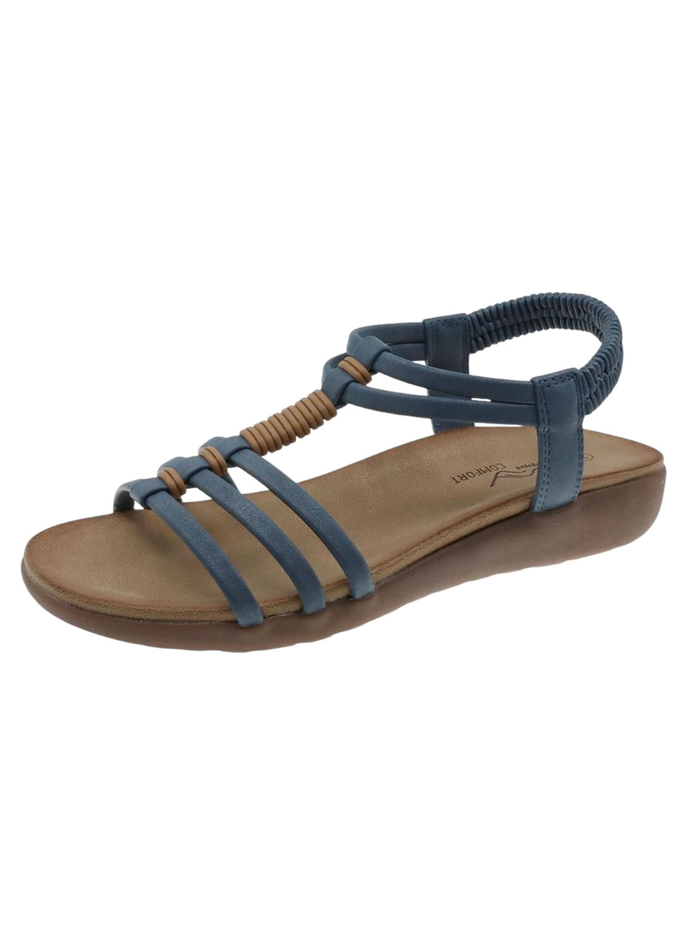 Sandales 'Casual Sandal' Beppi en bleu : devant