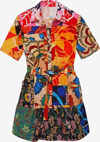 Abito camicia 'Avinyon' di Desigual in arancione: frontale