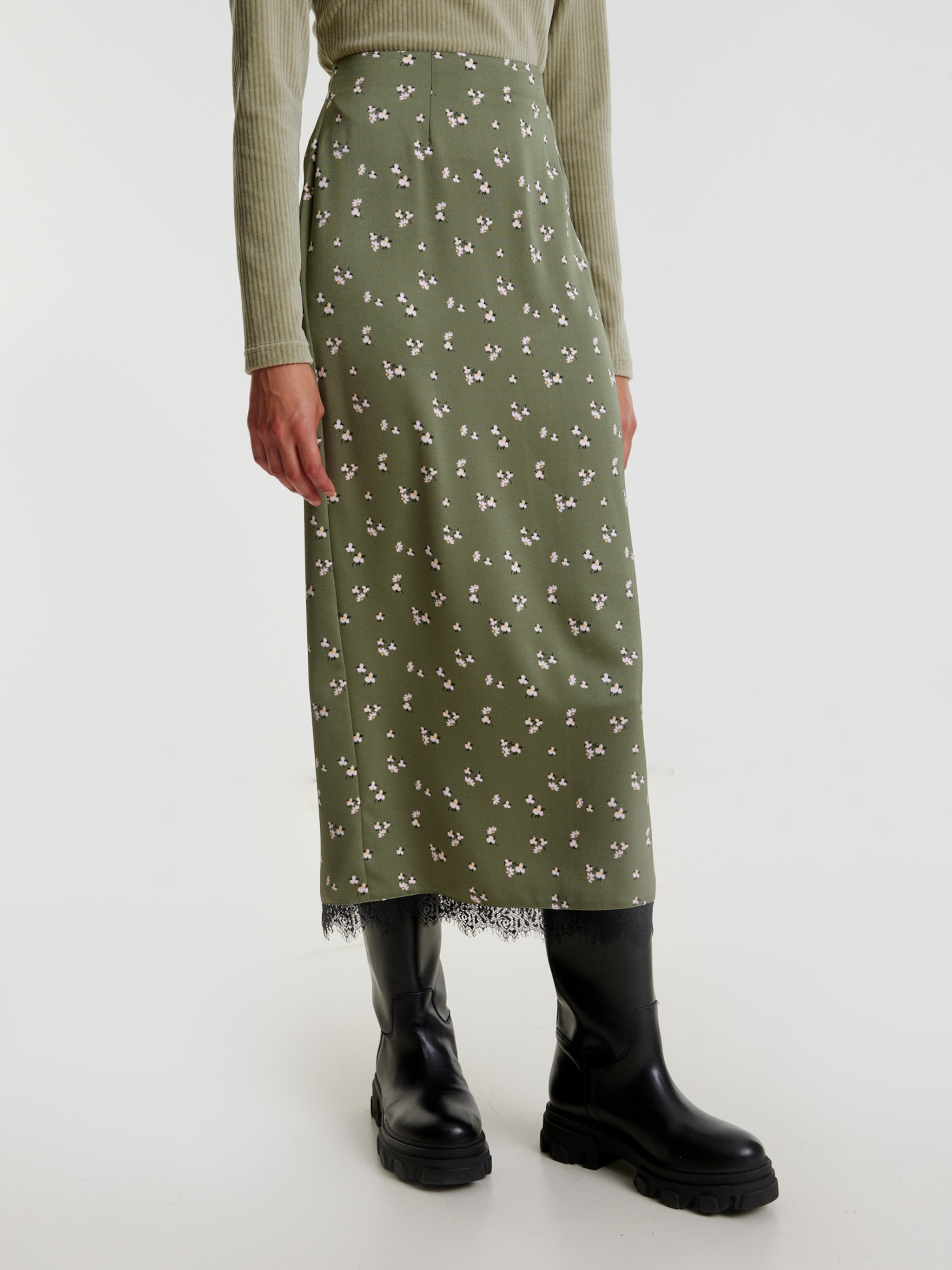 EDITED Produkter Nederdel 'Merida' khaki