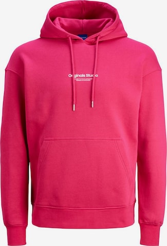 JACK & JONES Sweatshirt 'Vesterbro' in Pink: front