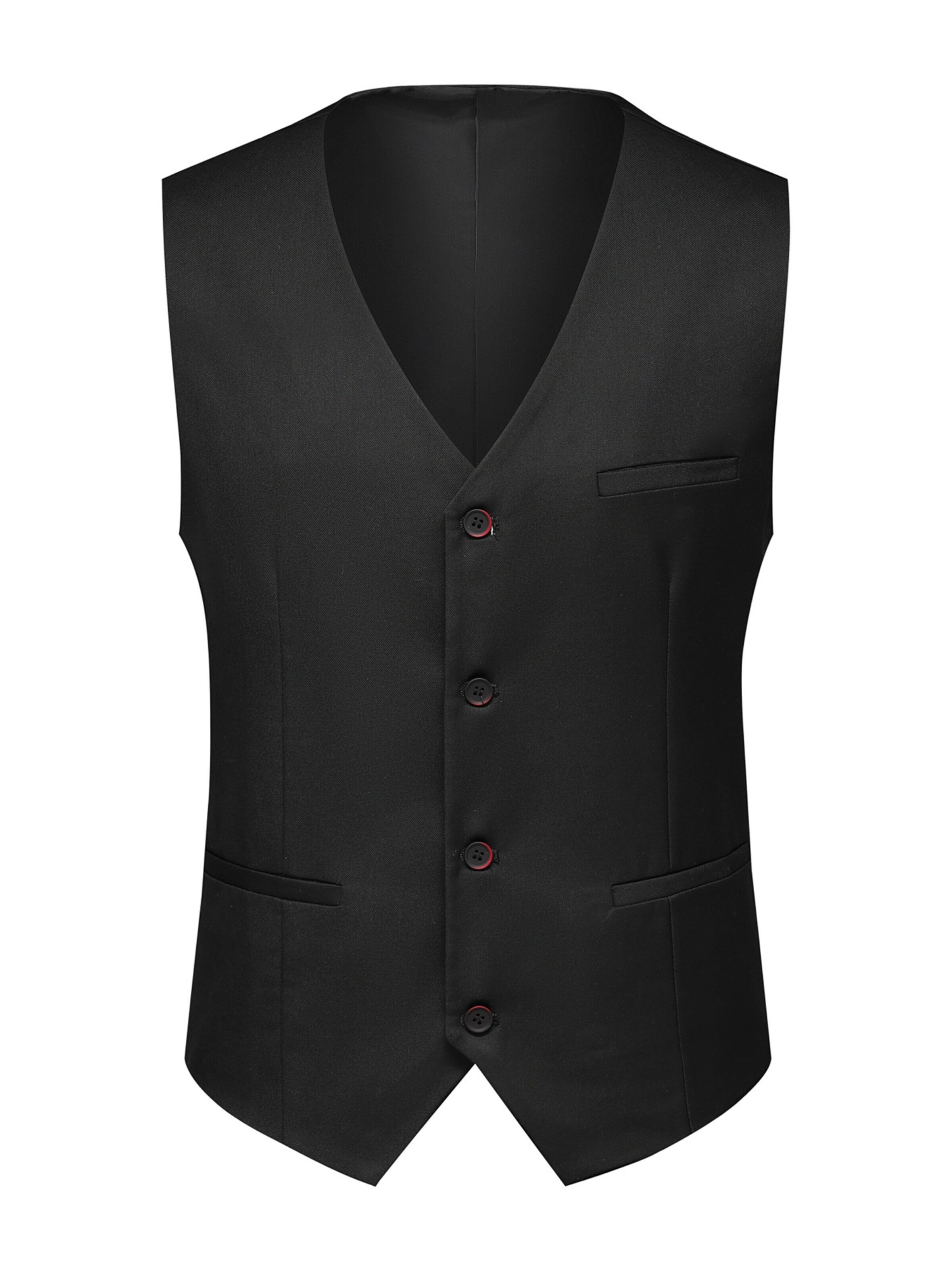 YOUTHUP Slim fit Suit 'Dreiklang' in Black
